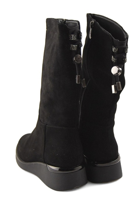 Filippo DBT7210 czarne skórzane kozaki Filippo DBT7210 czarne skórzane kozaki