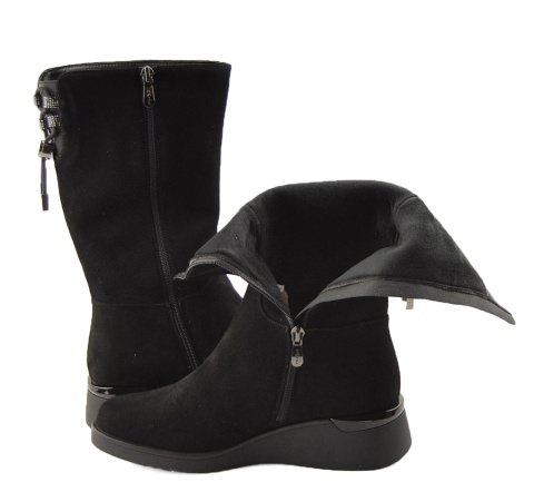 Filippo DBT7210 czarne skórzane kozaki Filippo DBT7210 czarne skórzane kozaki