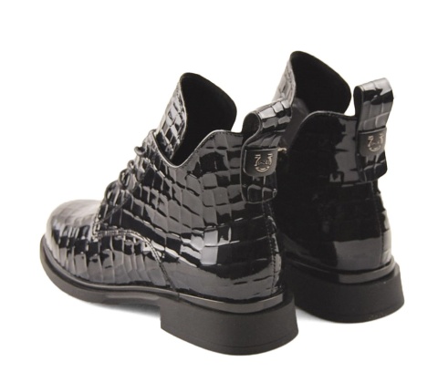 Filippo DBT7239 czarne skórzane botki Filippo DBT7239 czarne skórzane botki