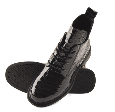 Filippo DBT7239 czarne skórzane botki Filippo DBT7239 czarne skórzane botki