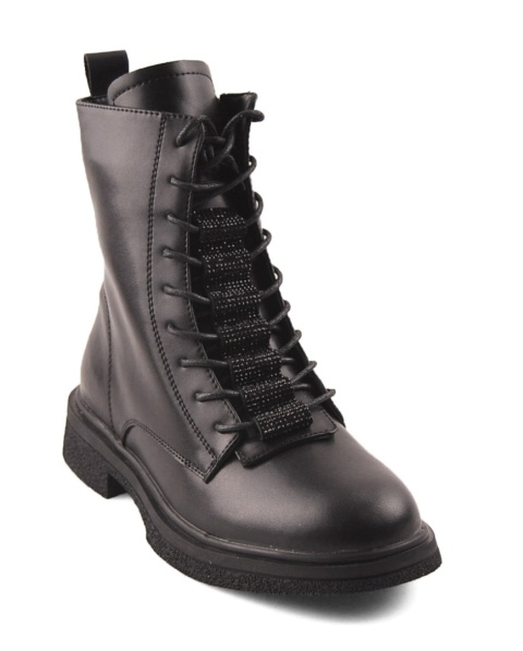 Filippo DBT7250 czarne skórzane trzewiki Filippo DBT7250 czarne skórzane trzewiki