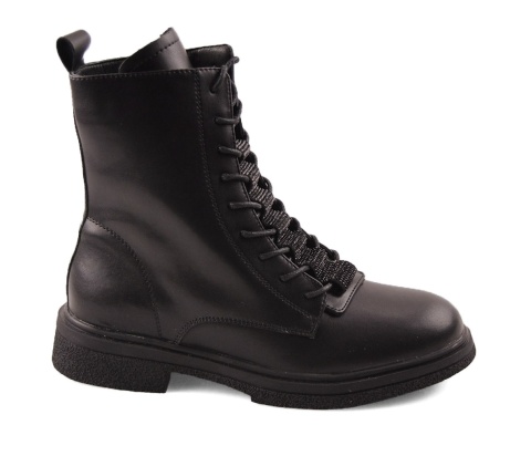 Filippo DBT7250 czarne skórzane trzewiki Filippo DBT7250 czarne skórzane trzewiki