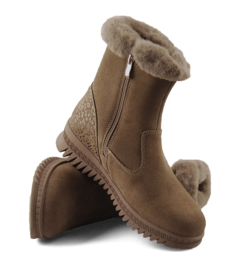 Filippo DBT7271 brązowe skórzane botki