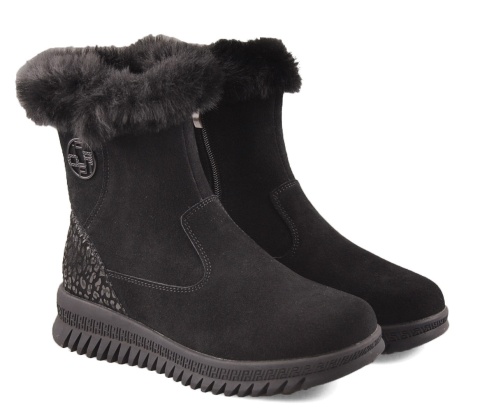 Filippo DBT7271 czarne skórzane botki