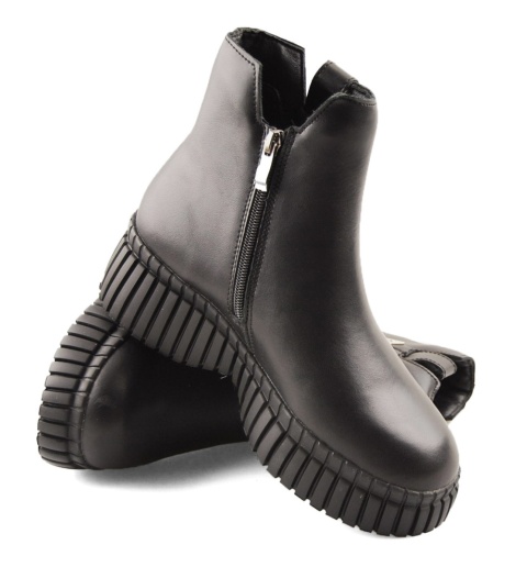 Filippo DBT7274 czarne skórzane botki Filippo DBT7274 czarne skórzane botki