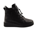 Filippo DBT7416 czarne skórzane botki