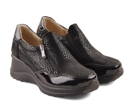 Filippo DP6473 czarne skórzane półbuty