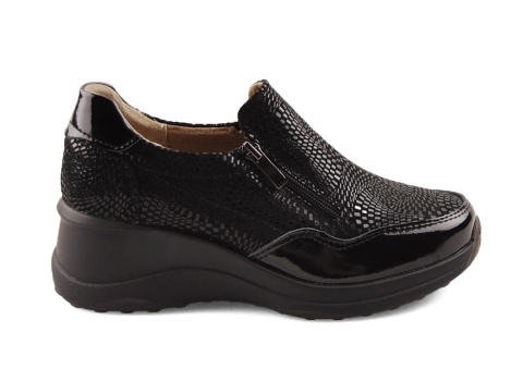 Filippo DP6473 czarne skórzane półbuty Filippo DP6473 czarne skórzane półbuty