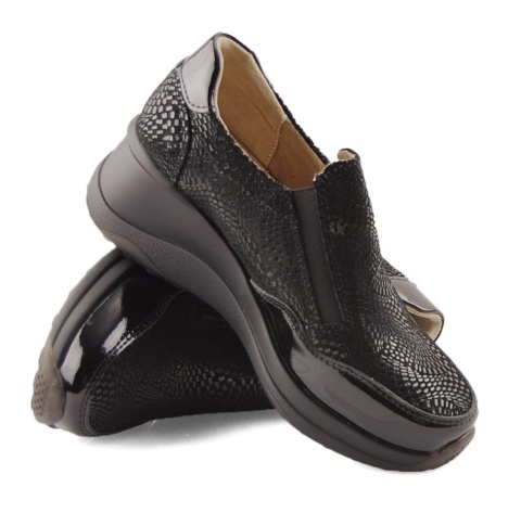 Filippo DP6473 czarne skórzane półbuty Filippo DP6473 czarne skórzane półbuty