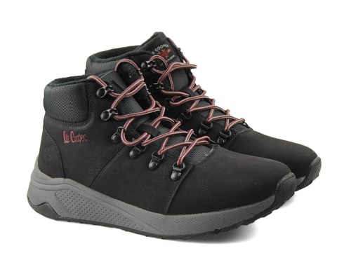 Lee Cooper LCJ-22-31-1451M czarne botki