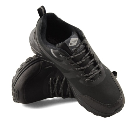 Lee Cooper LCJ-25-01-3717M czarne półbuty trekkingowe Lee Cooper LCJ-25-01-3717M czarne półbuty trekkingowe