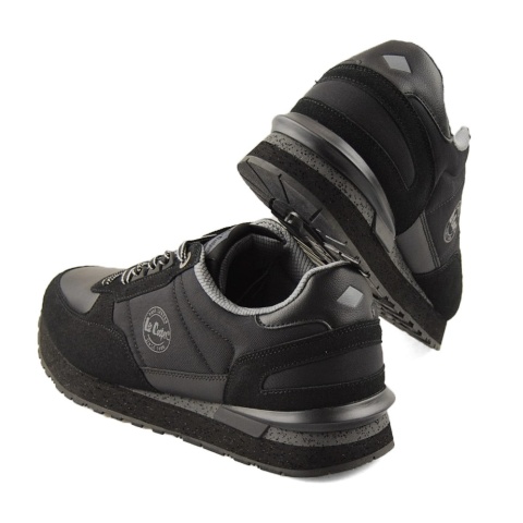 Lee Cooper LCJ-25-03-3794M czarne półbuty