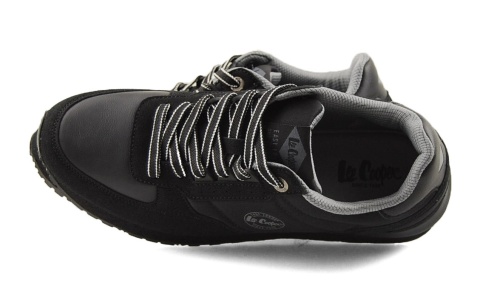 Lee Cooper LCJ-25-03-3794M czarne półbuty