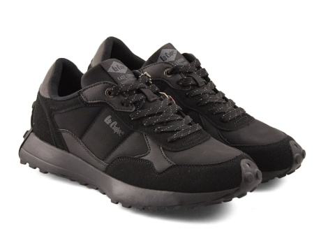 Lee Cooper LCJ-25-03-3796M czarne półbuty