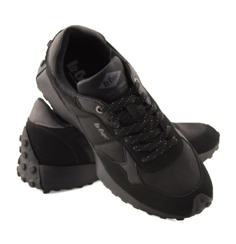 Lee Cooper LCJ-25-03-3796M czarne półbuty