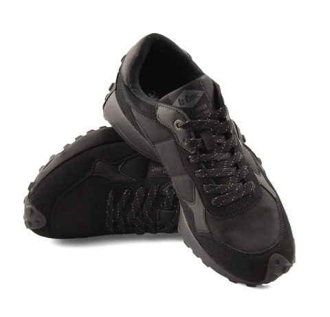 Lee Cooper LCJ-25-03-3796M czarne półbuty