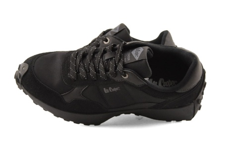 Lee Cooper LCJ-25-03-3796M czarne półbuty