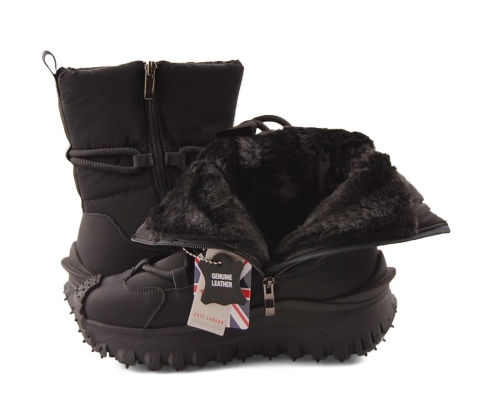 Lee Cooper LCJ-25-12-3660L czarne śniegowce Lee Cooper LCJ-25-12-3660L czarne śniegowce
