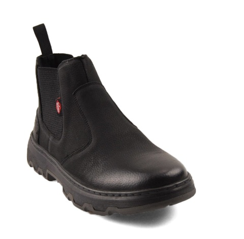 Lee Cooper LCJ-25-33-3967MB czarne skórzane botki Lee Cooper LCJ-25-33-3967MB czarne skórzane botki