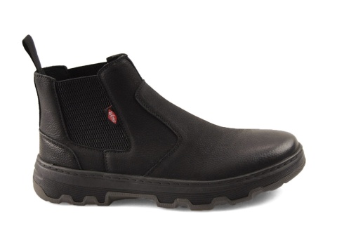 Lee Cooper LCJ-25-33-3967MB czarne skórzane botki Lee Cooper LCJ-25-33-3967MB czarne skórzane botki