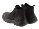 Lee Cooper LCJ-25-33-3967MB czarne skórzane botki