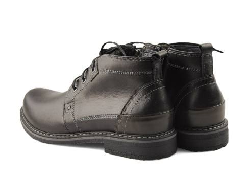 Lemi 175 W czarne skórzane botki