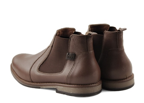 Lemi 200 F brązowe skórzane sztyblety