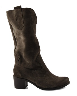 Olivetti KO-05 brązowe skórzane kowbojki