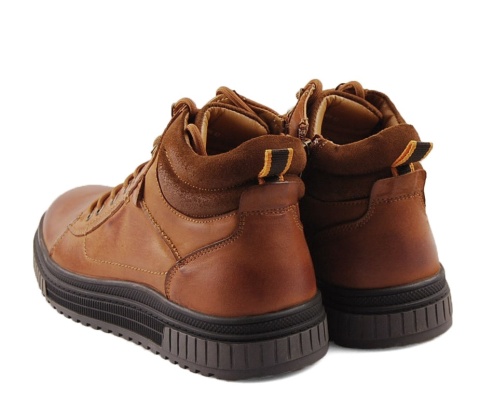 T.Sokolski Z25-106 brązowe skórzane botki