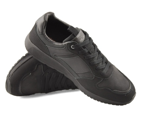 Wrangler 20253023.11A czarne półbuty